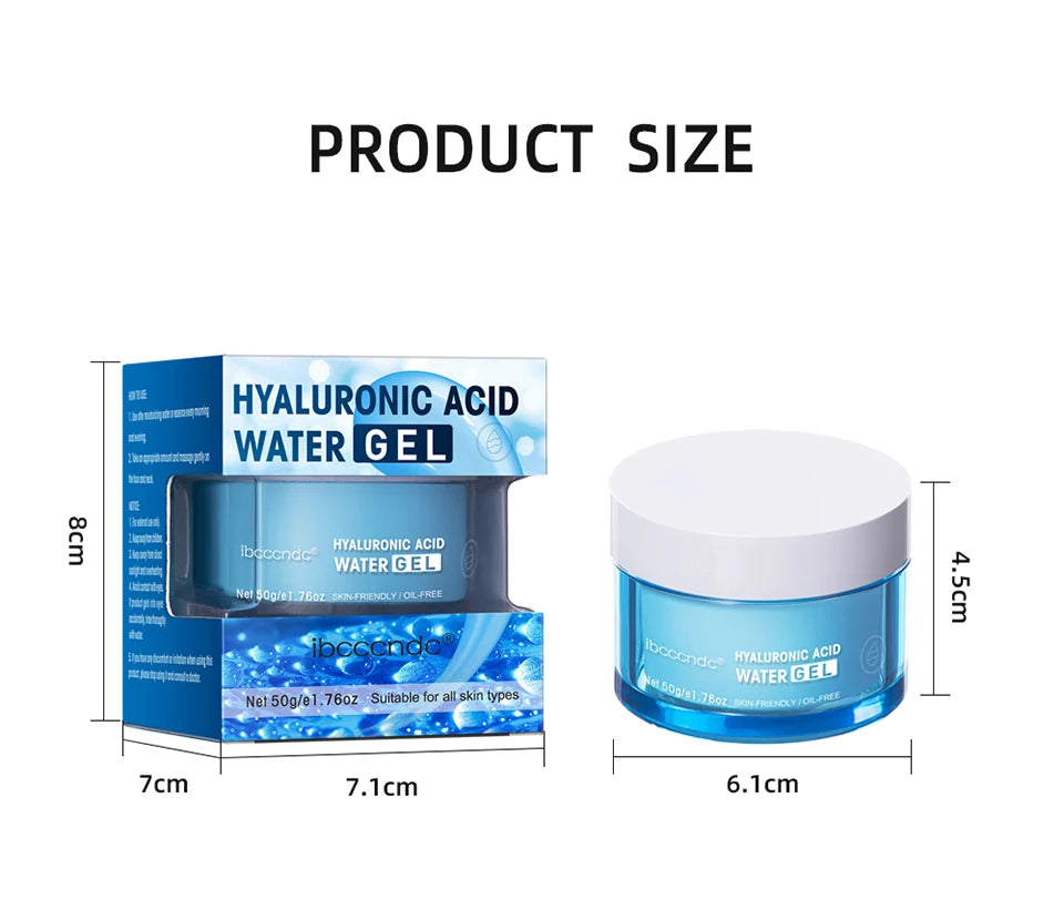 Lumiére Hyaluronic Acid Hydrating Water Gel/Moisturizing Facial Cream