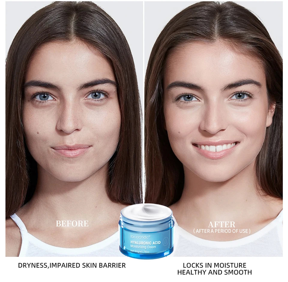Lumiére Hyaluronic Acid Hydrating Water Gel/Moisturizing Facial Cream