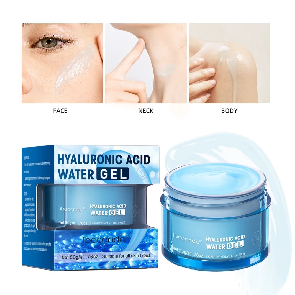 Lumiére Hyaluronic Acid Hydrating Water Gel/Moisturizing Facial Cream