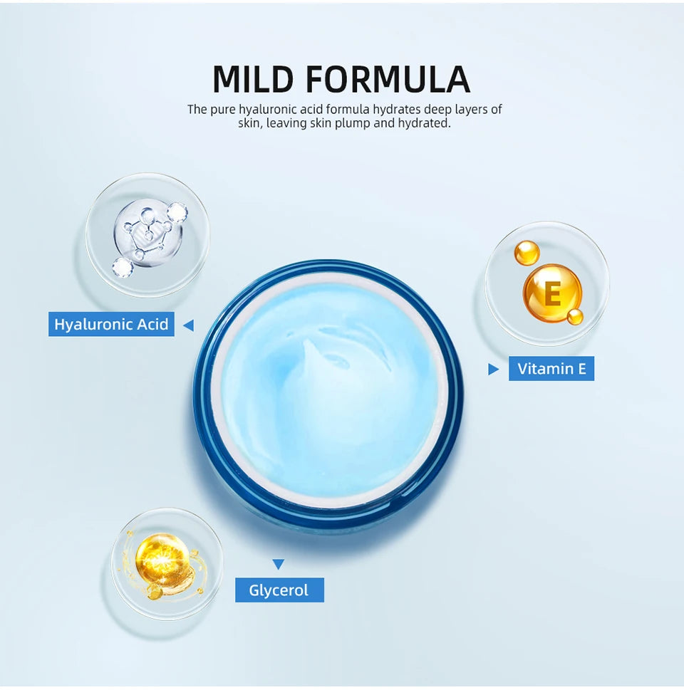 Lumiére Hyaluronic Acid Hydrating Water Gel/Moisturizing Facial Cream