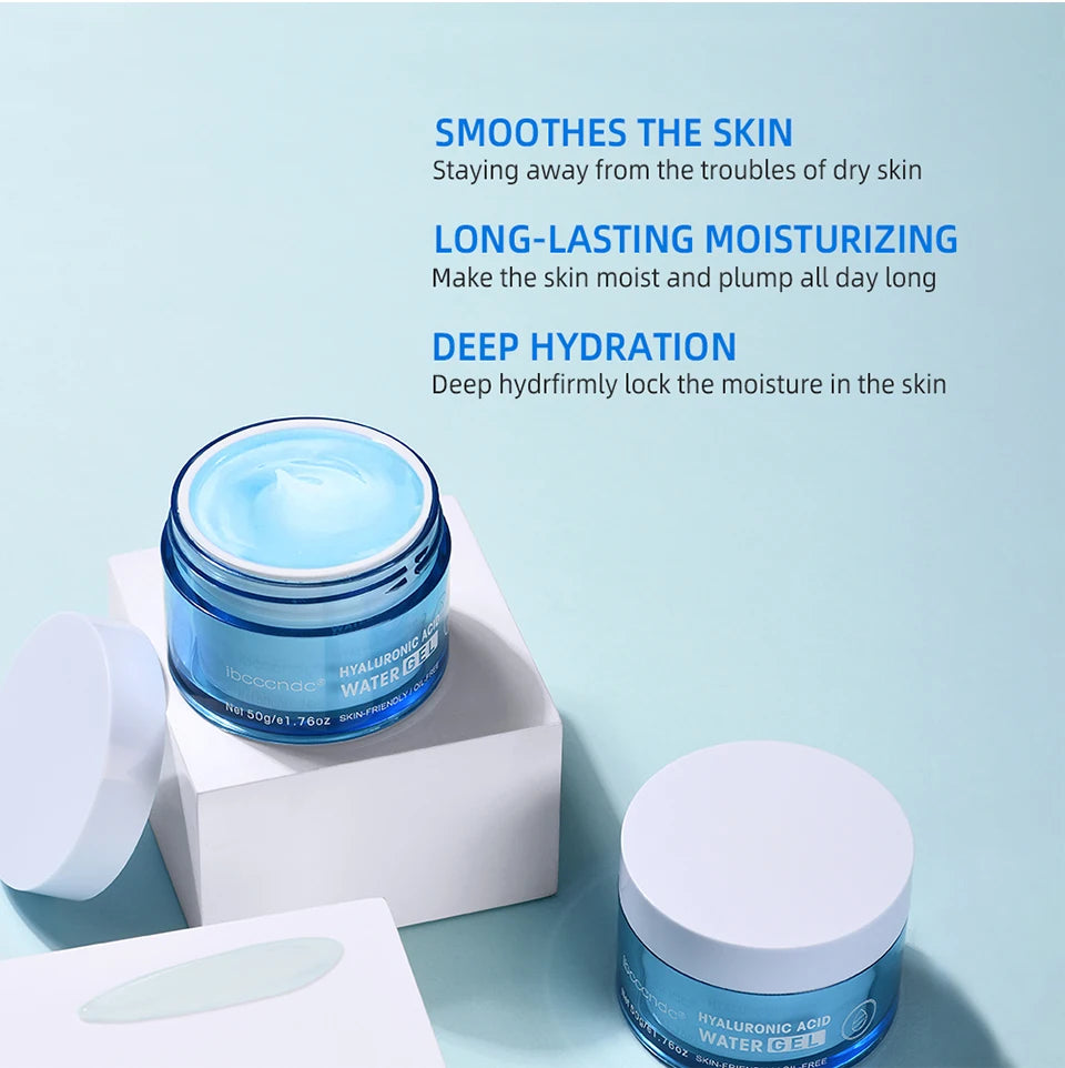 Lumiére Hyaluronic Acid Hydrating Water Gel/Moisturizing Facial Cream